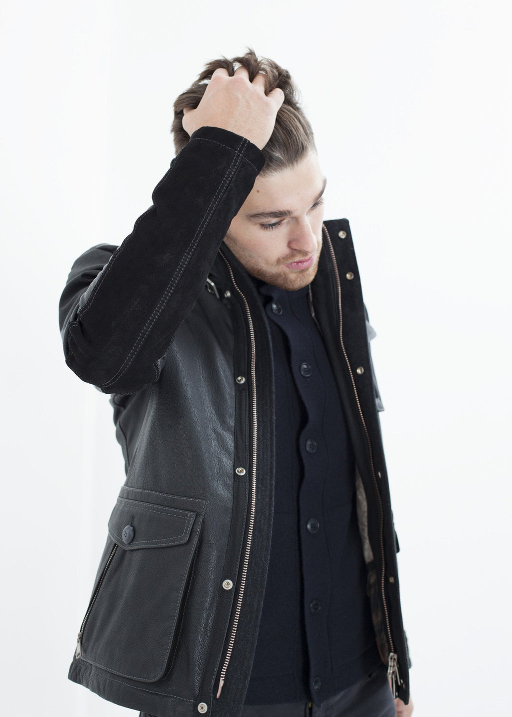 Prince bőrkabát Meteor színben