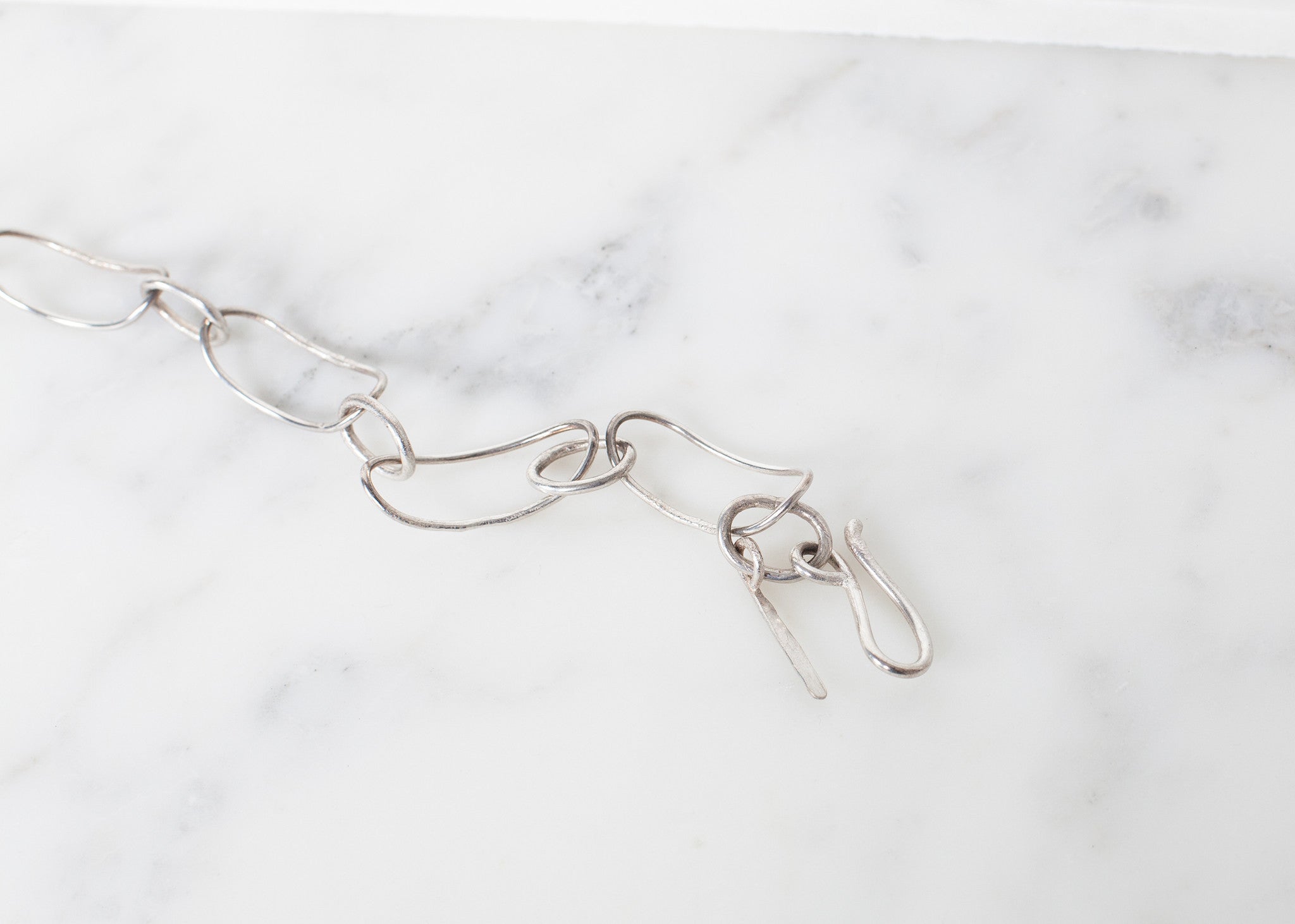 70-es karkötő polírozott ezüstből