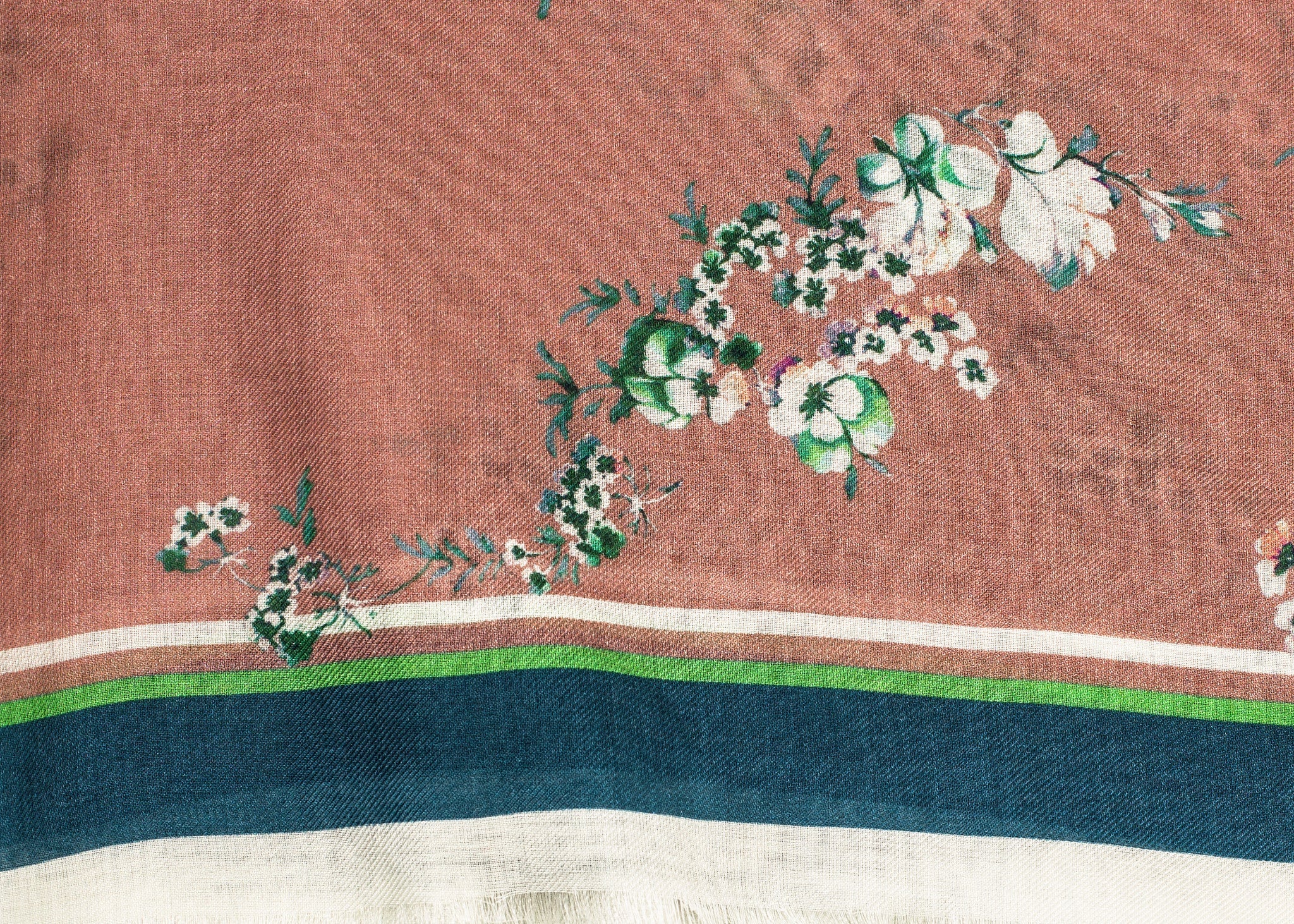 Virágos kasmír sál