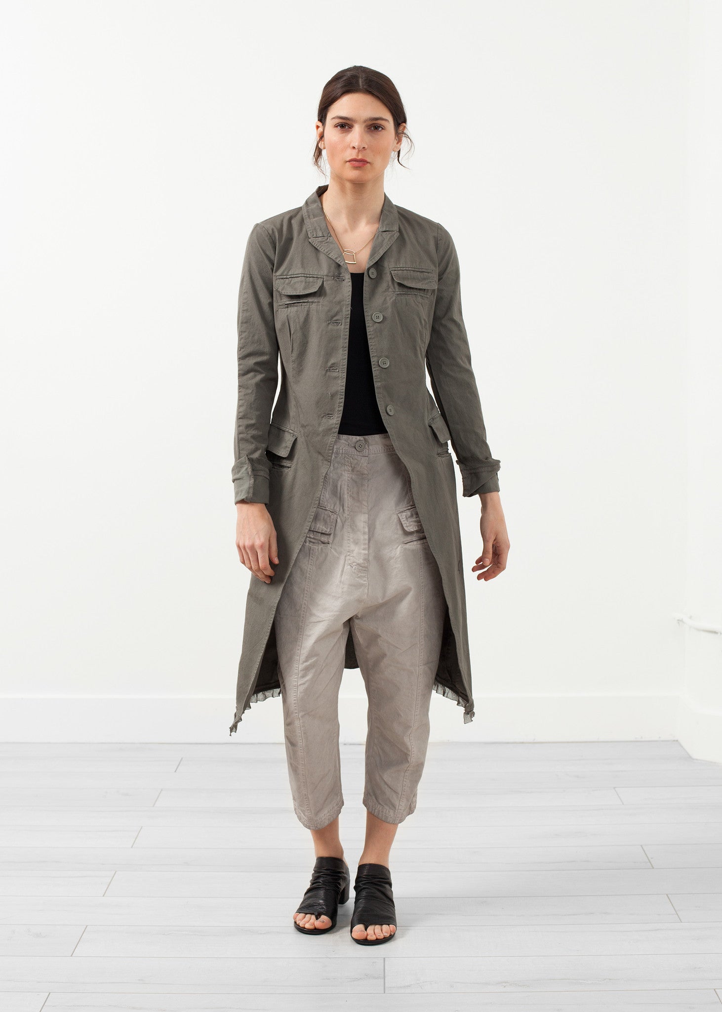 Hosszú katonai dzseki