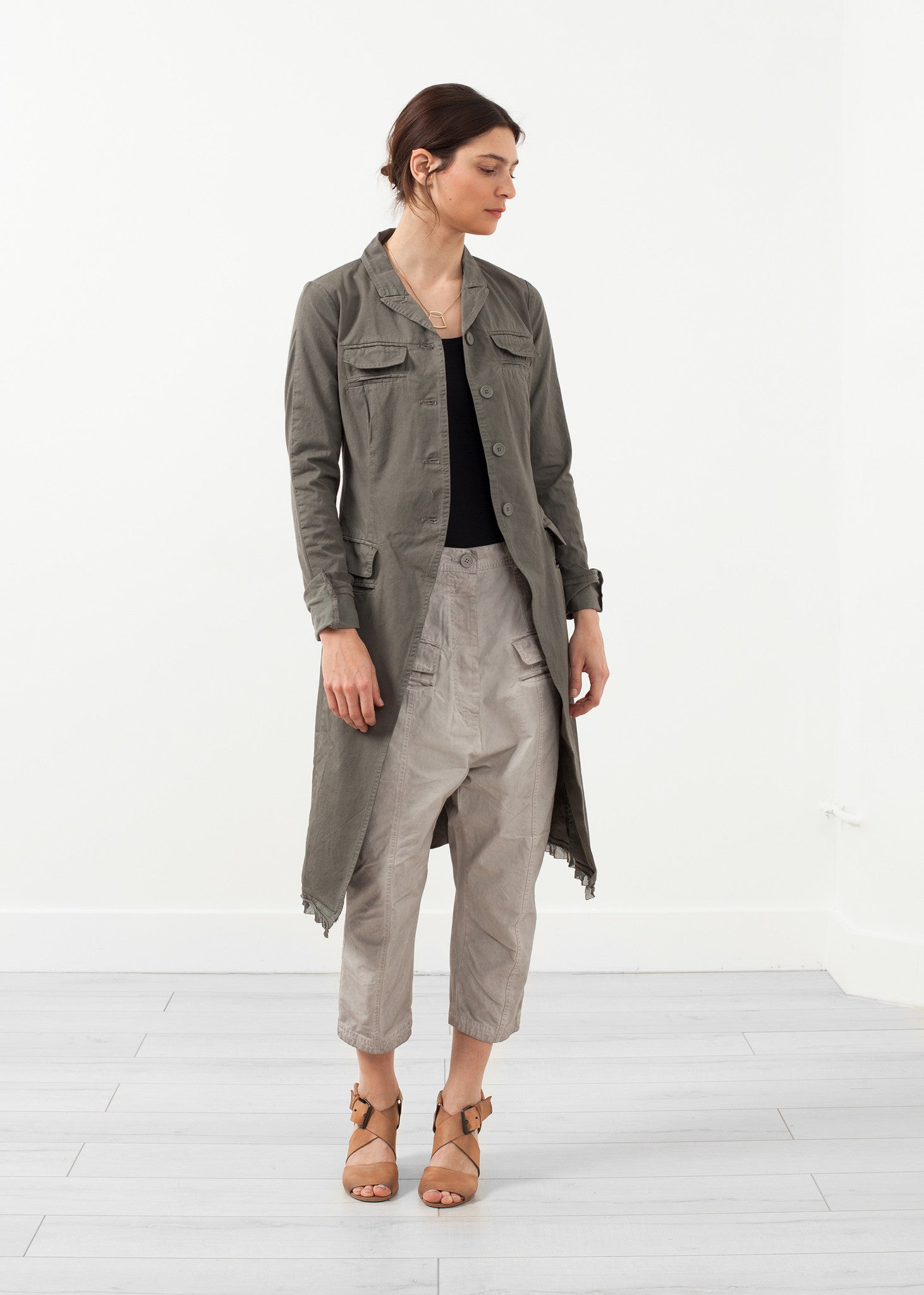 Hosszú katonai dzseki