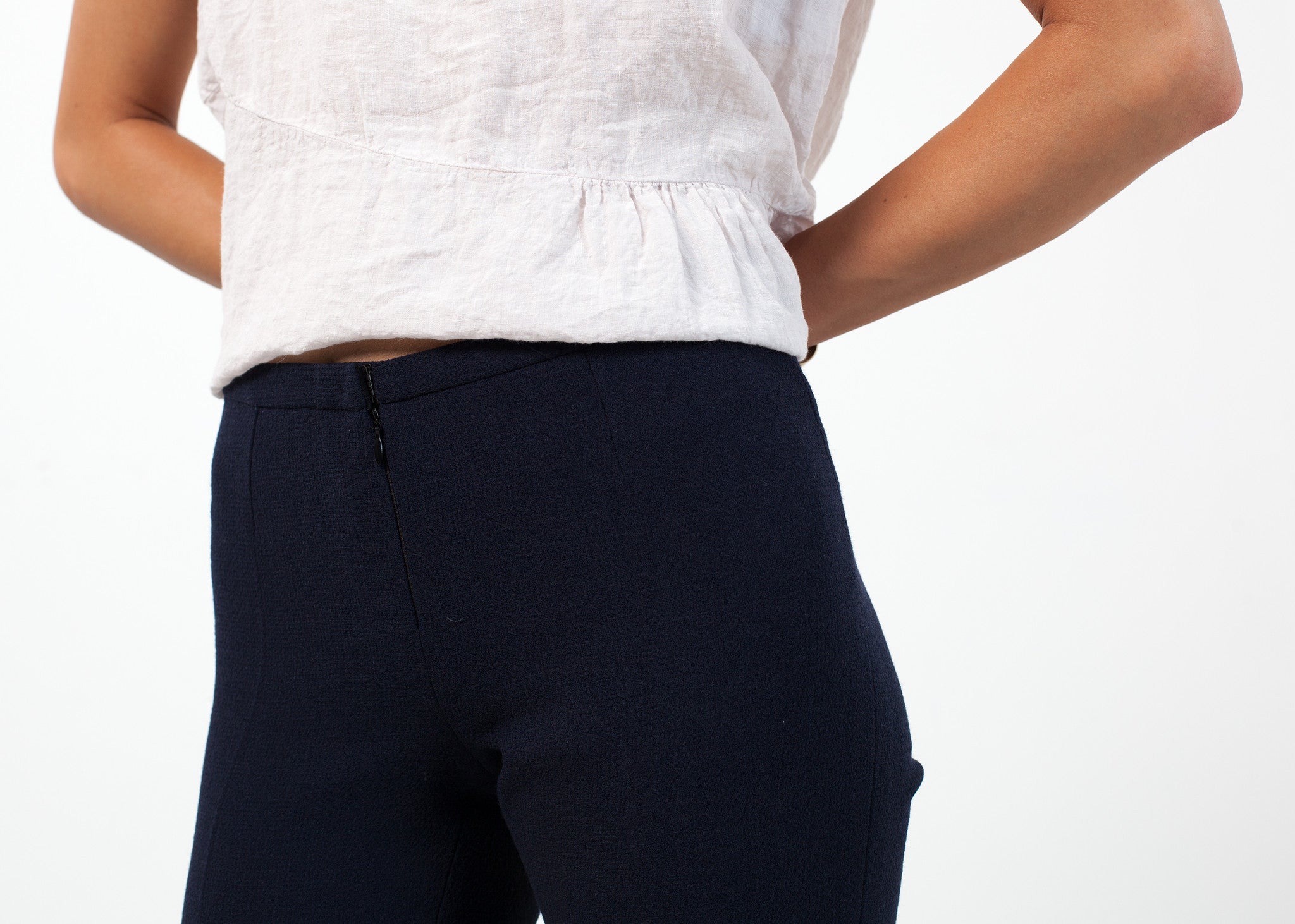 Gyapjú krepp nadrág