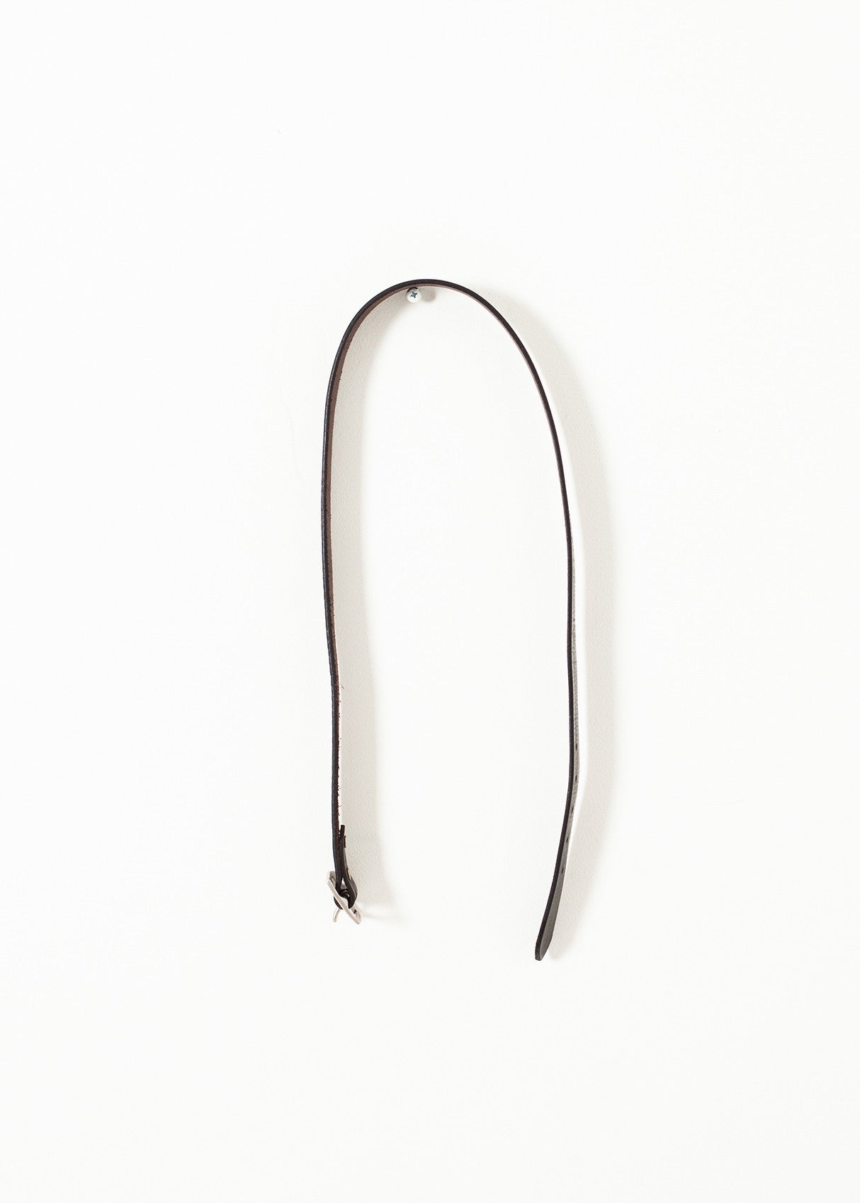 Egyszínű öv fekete színben