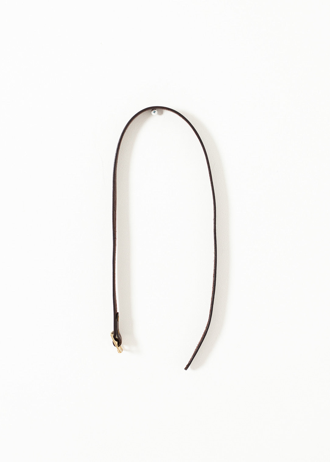 Egyszínű barna öv